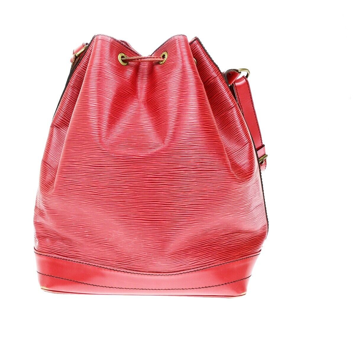LOUIS VUITTON Noe GM LV Drawstring Shoulder Bag Epi Leather Red M44007 30ED947