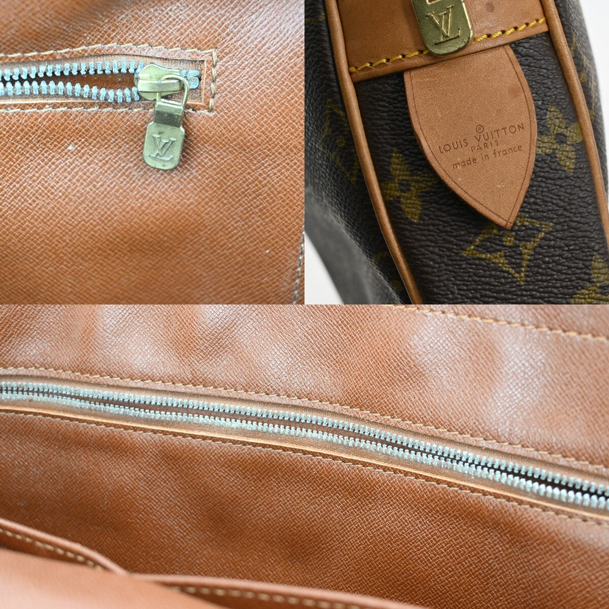 LOUIS VUITTON Porte Documents Voyage Briefcase Hand Bag Monogram M53361 33EE175