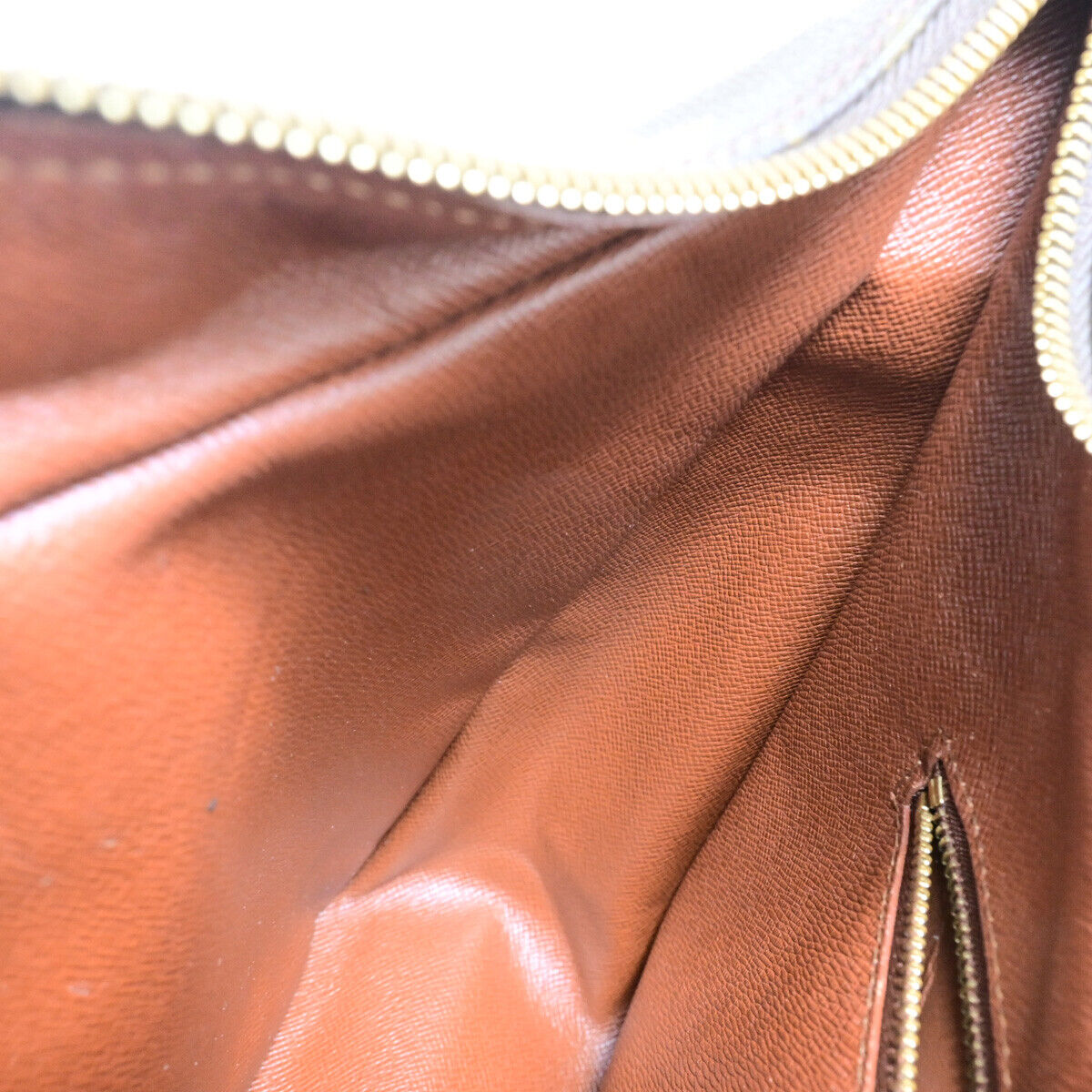 LOUIS VUITTON Boulogne 30 Shoulder Bag Monogram Leather Brown M51265 79YF136