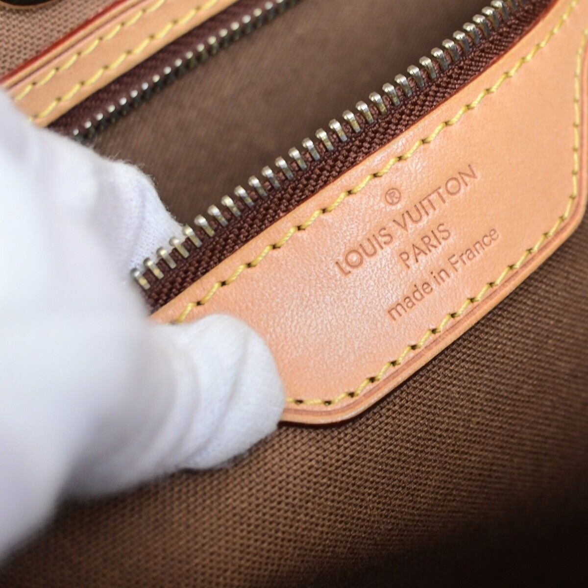 LOUIS VUITTON Batignolles Horizontal Shoulder Bag Monogram Brown M51154 11FB188