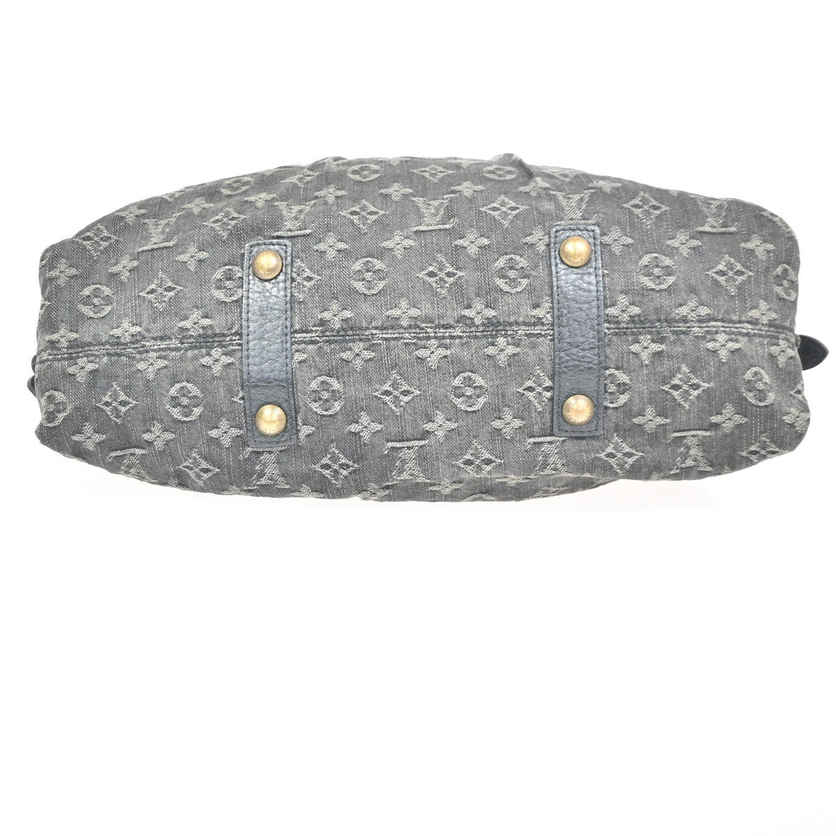 LOUIS VUITTON Neo Cabby MM 2Way Shoulder Bag Monogram Denim BK M95351 632CA773
