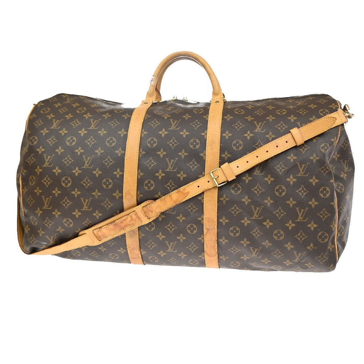 LOUIS VUITTON Keepall Bandouliere 60 2Way Hand Bag Monogram Brown M41412 15YJ221