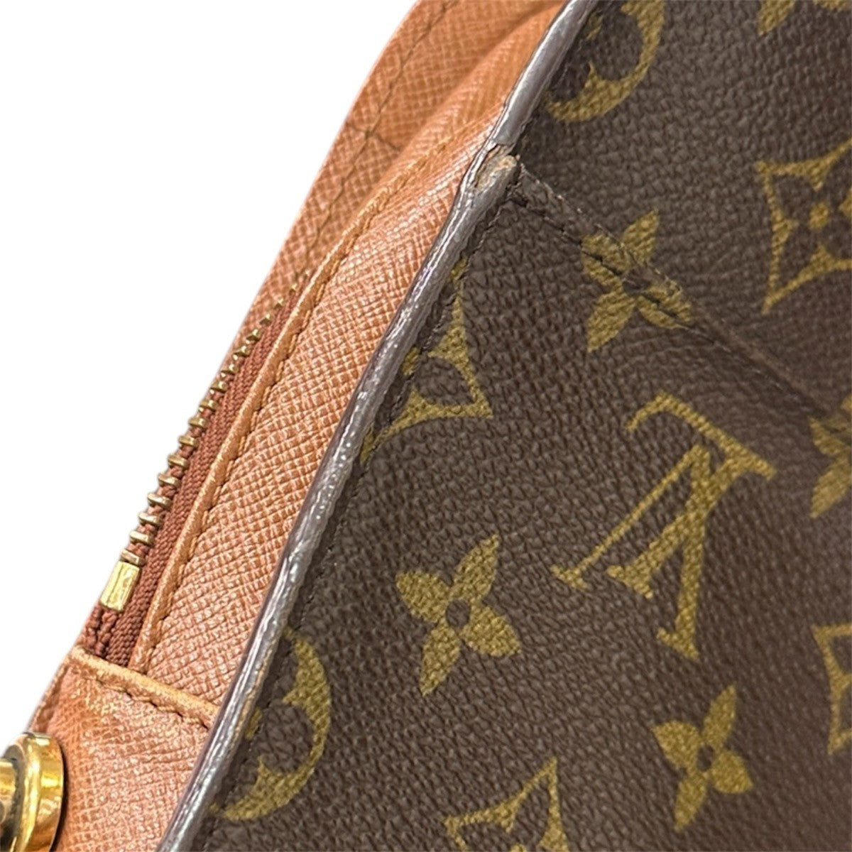 LOUIS VUITTON Orsay Clutch Hand Bag Monogram Leather Brown France M51790 66SA121