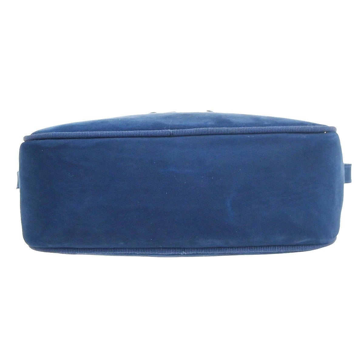 SALVATORE FERRAGAMO Vara Shoulder Bag Suede Leather Navy Blue GHW Italy 62MA558