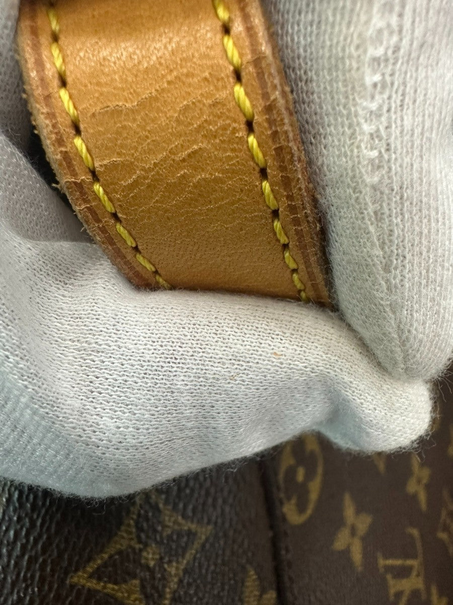 LOUIS VUITTON Saint Cloud GM Shoulder Bag Monogram Leather Brown M51242 82CA746