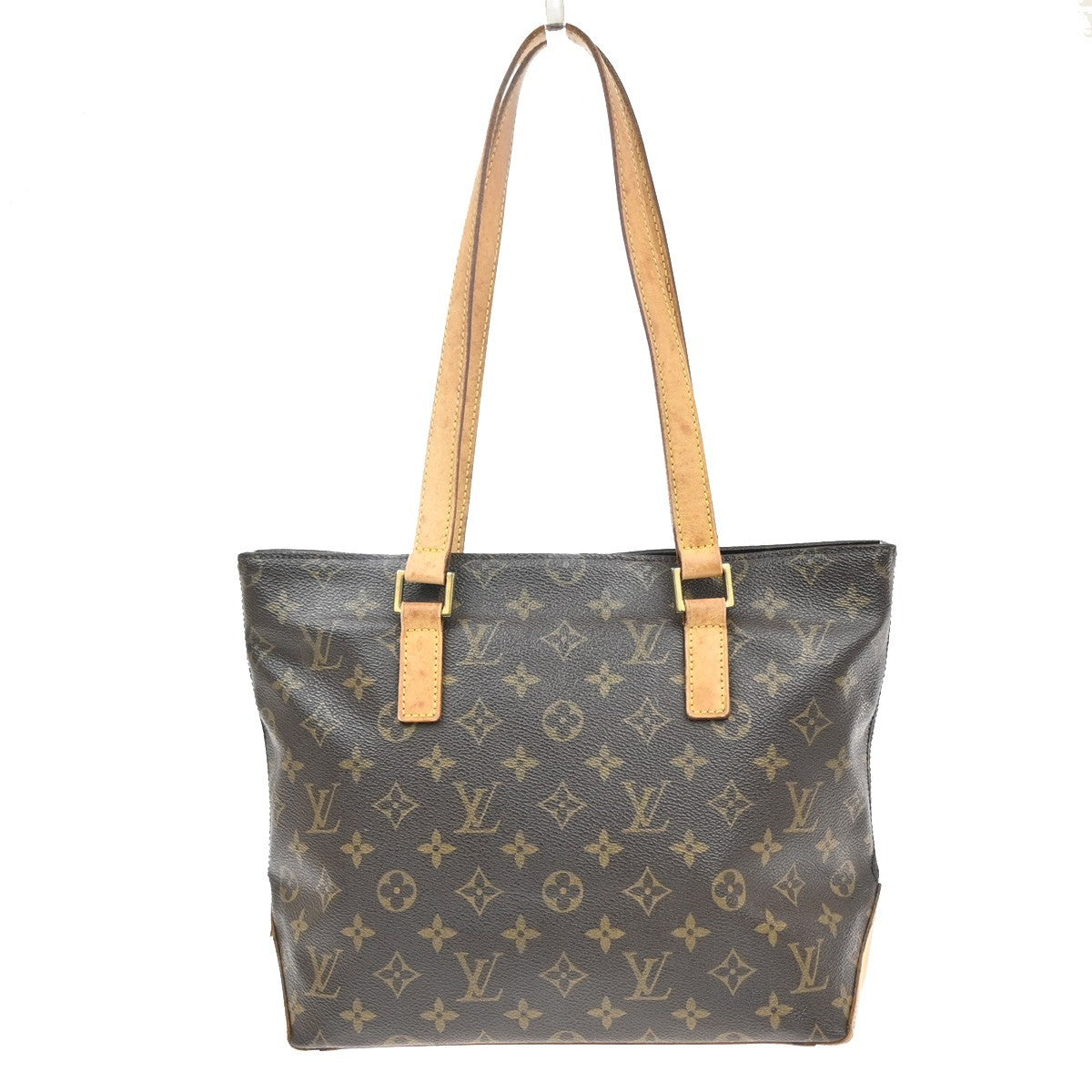LOUIS VUITTON Cabas Piano Shoulder Bag Monogram Leather Brown M51148 82YJ148