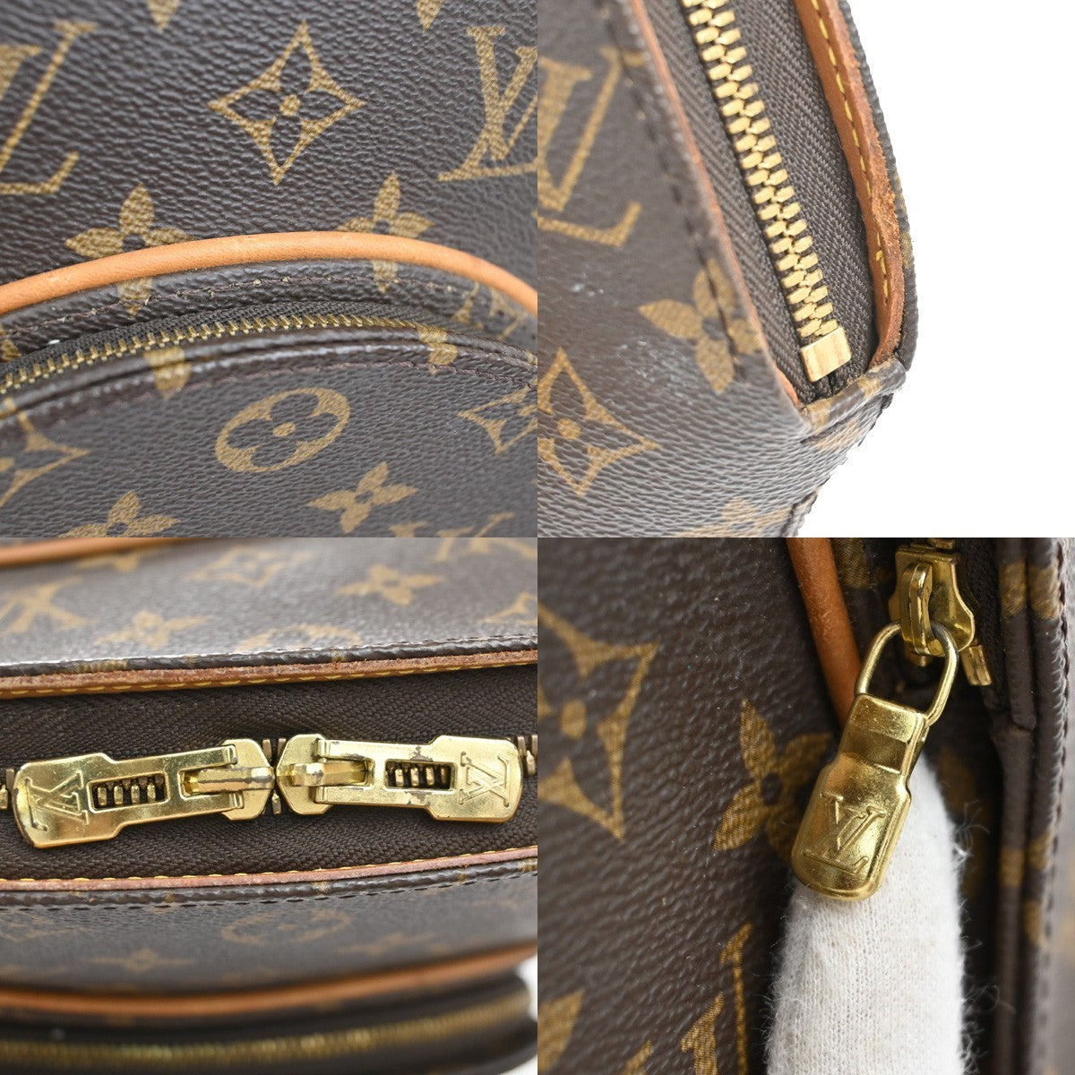 LOUIS VUITTON Ellipse Shopping Shoulder Bag Monogram Leather BN M51128 97AA071
