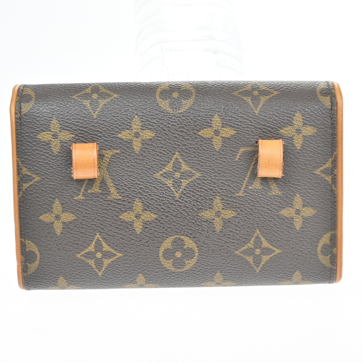 LOUIS VUITTON Pochette Florentine Bum Bag Monogram Leather Brown M51855 76CA737