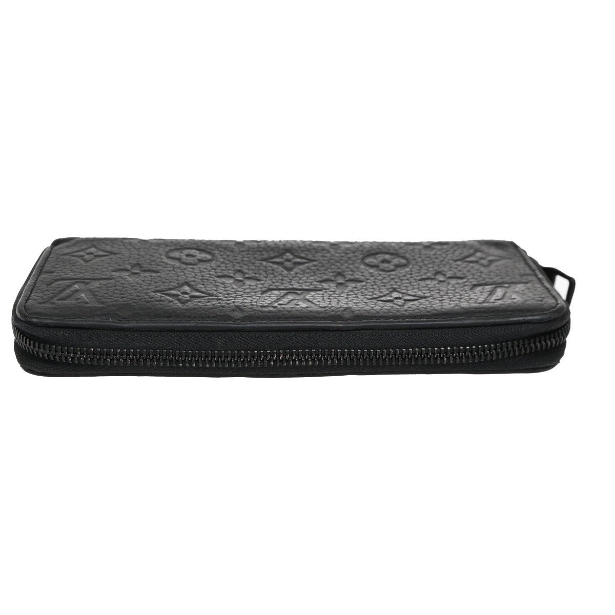 LOUIS VUITTON Zippy Wallet Long Wallet Monogram Empreinte Black M69047 83EG380