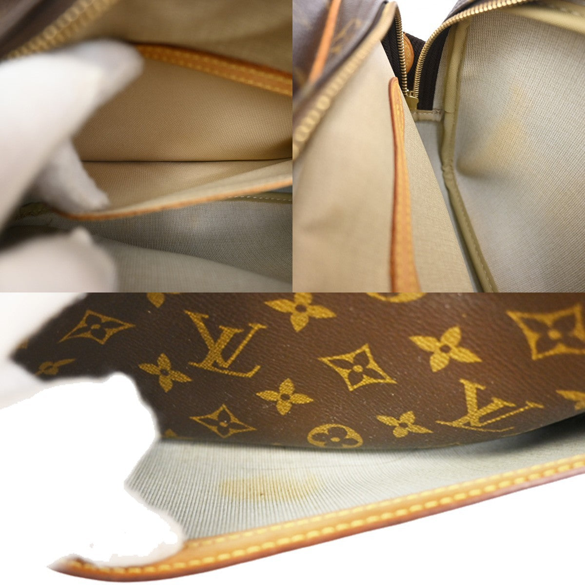 LOUIS VUITTON Reporter PM Crossbody Shoulder Bag Monogram Leather M45254 82TA103