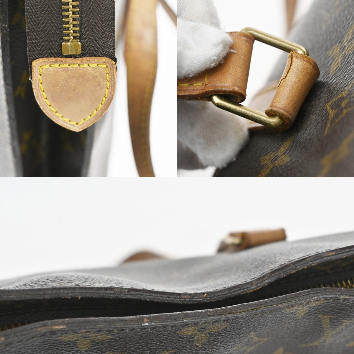 LOUIS VUITTON BABYLONE Shoulder Bag Monogram Leather Brown U.S.A M51102 31KC403
