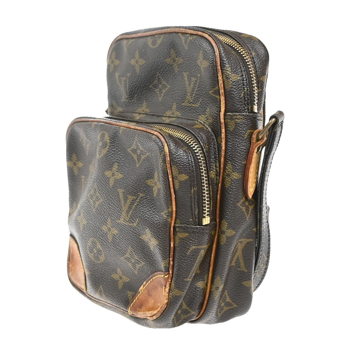 LOUIS VUITTON Amazon Crossbody Shoulder Bag Monogram Leather BN M45236 62EG304