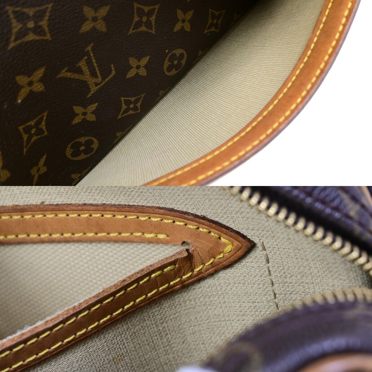 LOUIS VUITTON Reporter PM Crossbody Shoulder Bag Monogram Leather M45254 85EB582