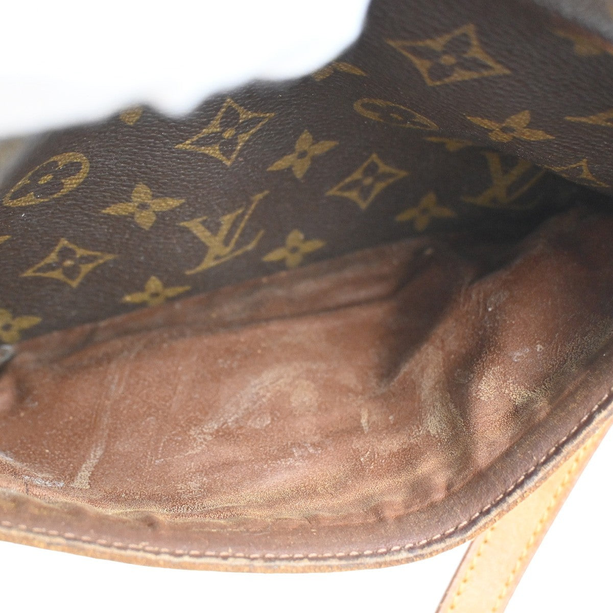 LOUIS VUITTON Trocadero 24 Shoulder Bag Monogram Leather Brown M51276 64SA075