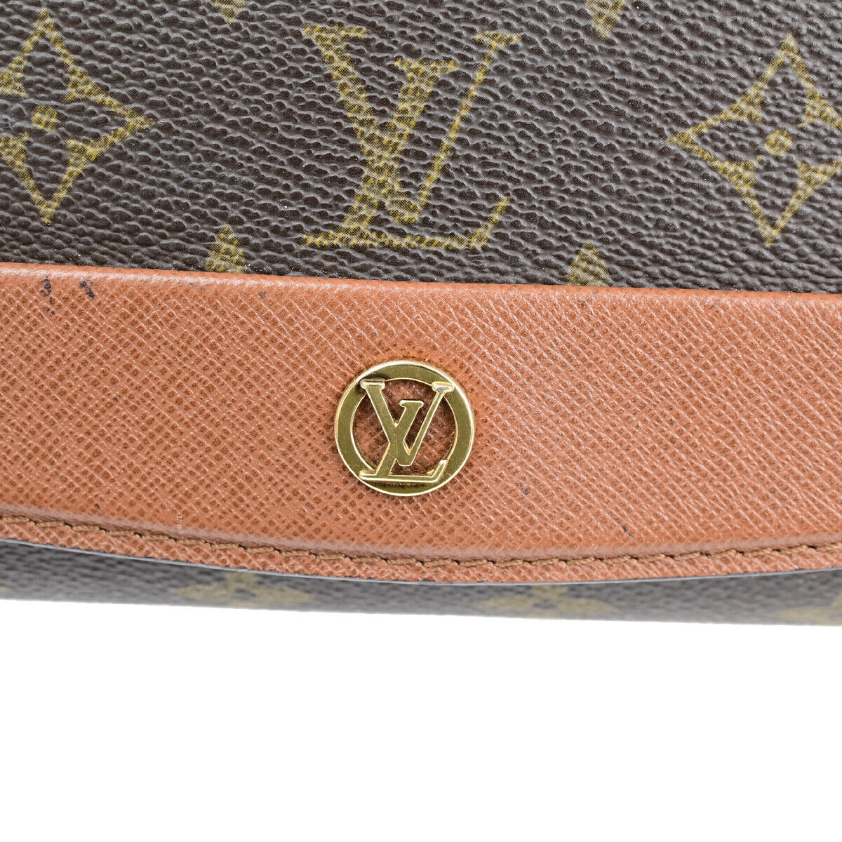 LOUIS VUITTON Bordeaux 2Way Shoulder Clutch Bag Monogram Leather M51797 64YF197