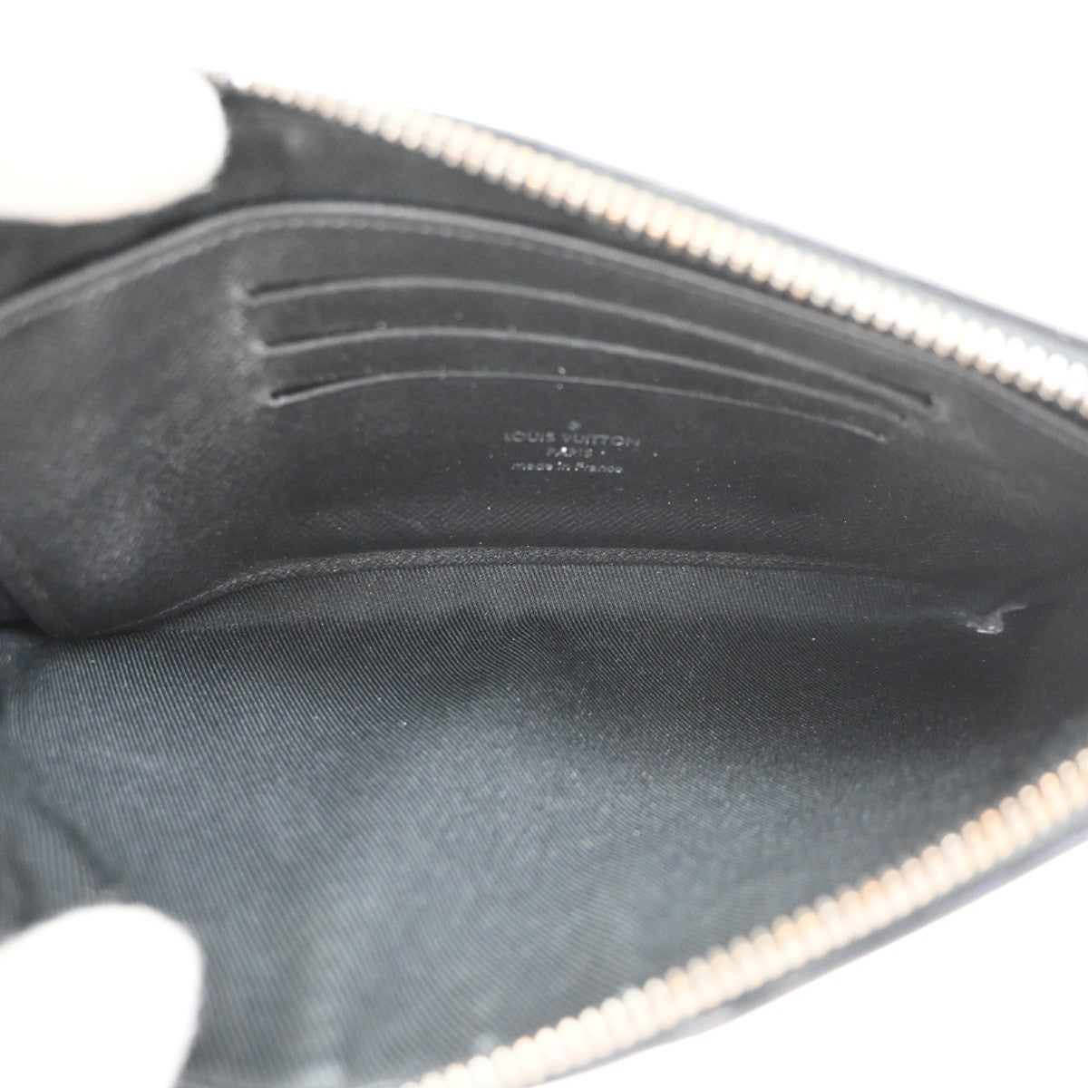 LOUIS VUITTON Pochette Discovery PM Wallet Monogram Eclipse BK M44323 62CA952