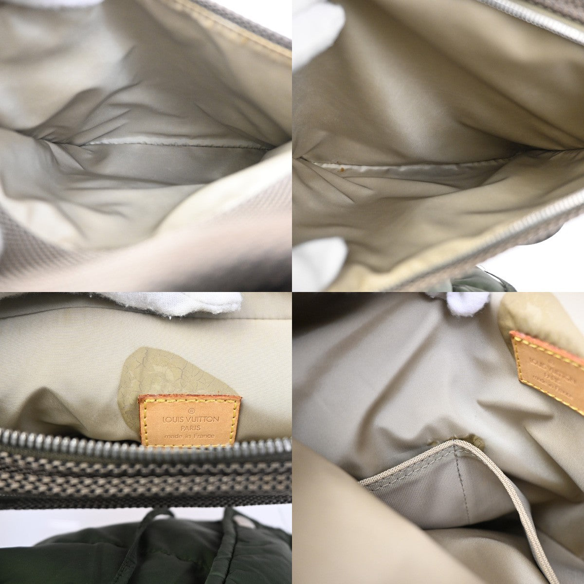 LOUIS VUITTON Compagnon Shoulder Bag Damier Geant Canvas Leather M93045 82ZA048