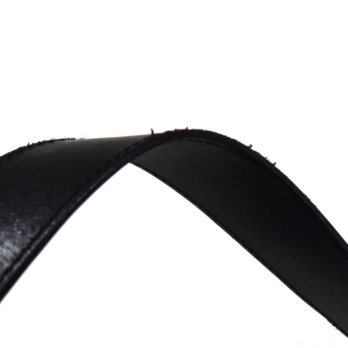 SALVATORE FERRAGAMO Gancini Logos One Shoulder Bag  Leather Black Italy 05DA037