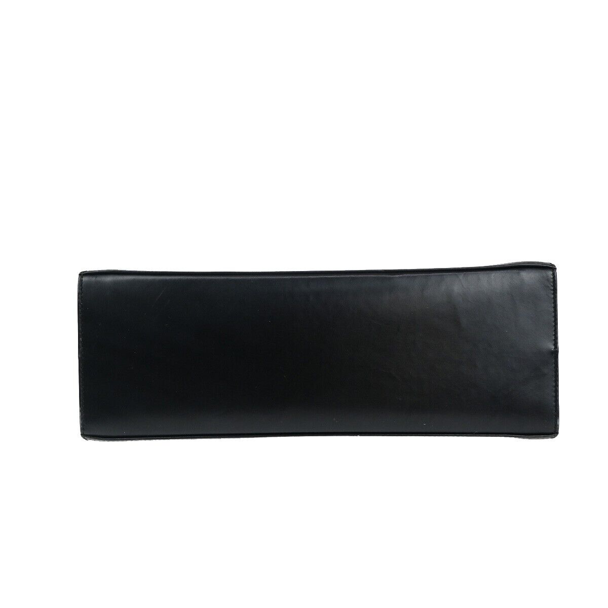 SALVATORE FERRAGAMO 2Way Gancini Shoulder Hand Bag Leather Black Gold 87EC640