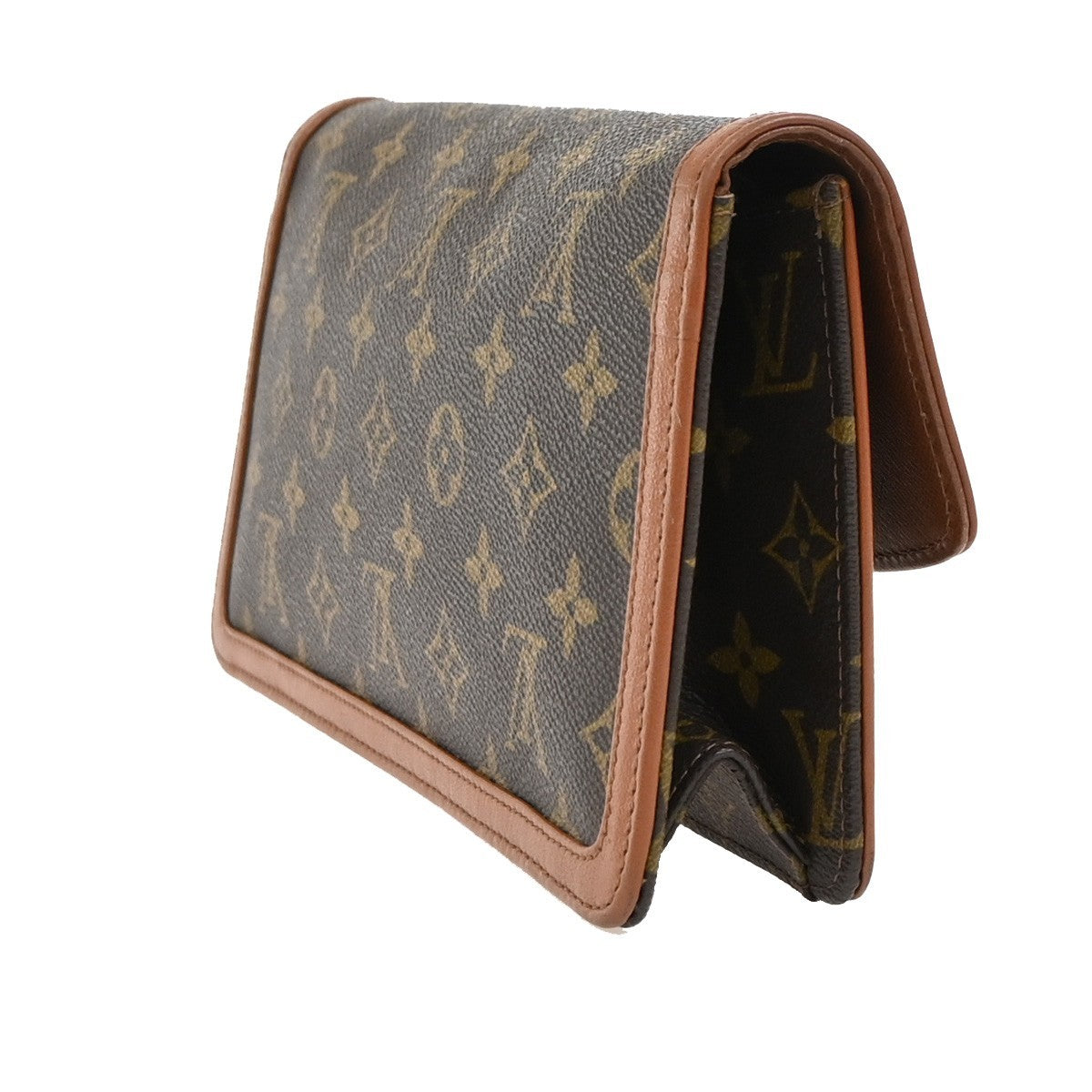 LOUIS VUITTON Pochette Dam PM Clutch Hand Bag Monogram Leather BN M51812 05PA047