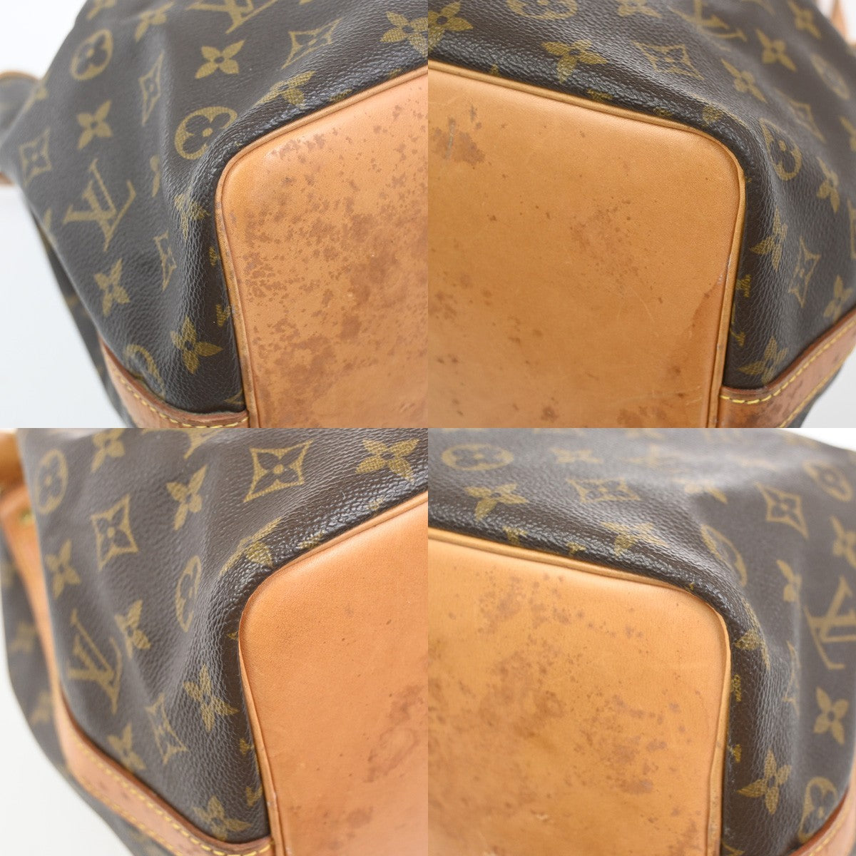 LOUIS VUITTON Petit Noe Drawstring Shoulder Bag Monogram Leather M42226 73ZA172