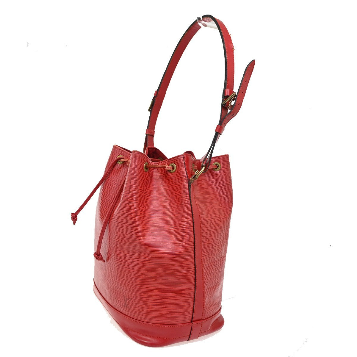 LOUIS VUITTON Noe GM LV Drawstring Shoulder Bag Epi Leather Red M44007 69KB506