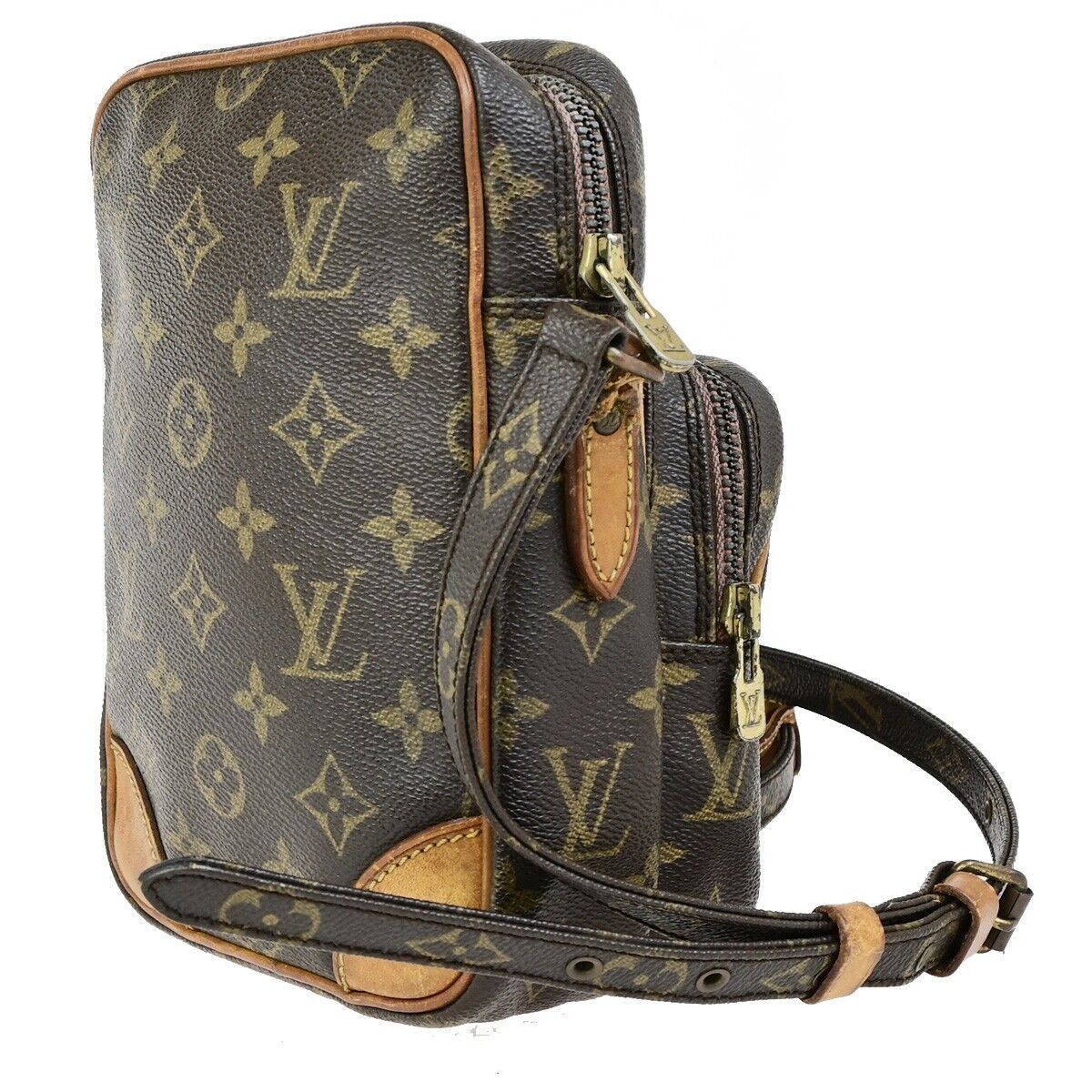 LOUIS VUITTON Amazon Crossbody Shoulder Bag Monogram Leather BN M45236 60ED004