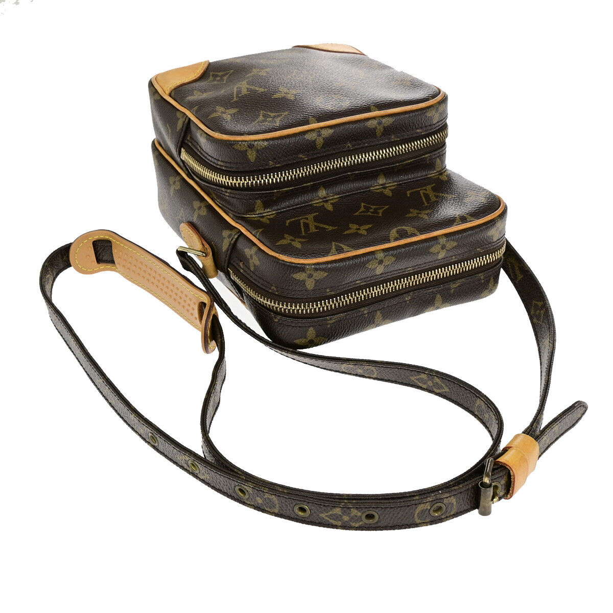 LOUIS VUITTON Amazon Crossbody Shoulder Bag Monogram Leather BN M45236 16SJ032
