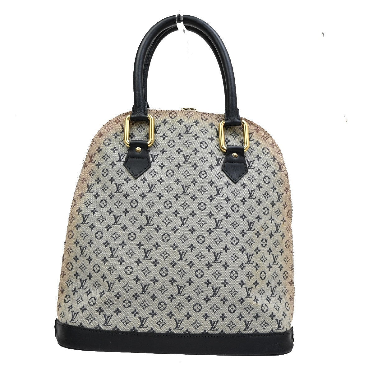 LOUIS VUITTON Alma Haut Hand bag Monogram Mini Canvas Leather BE M92203 31KB537