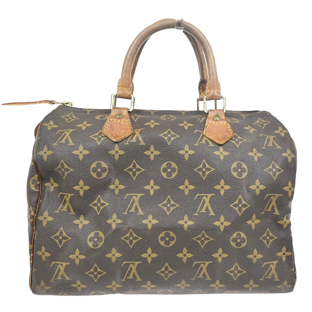 LOUIS VUITTON Speedy 30 Travel Hand Bag Monogram Leather Brown M41526 76CA659