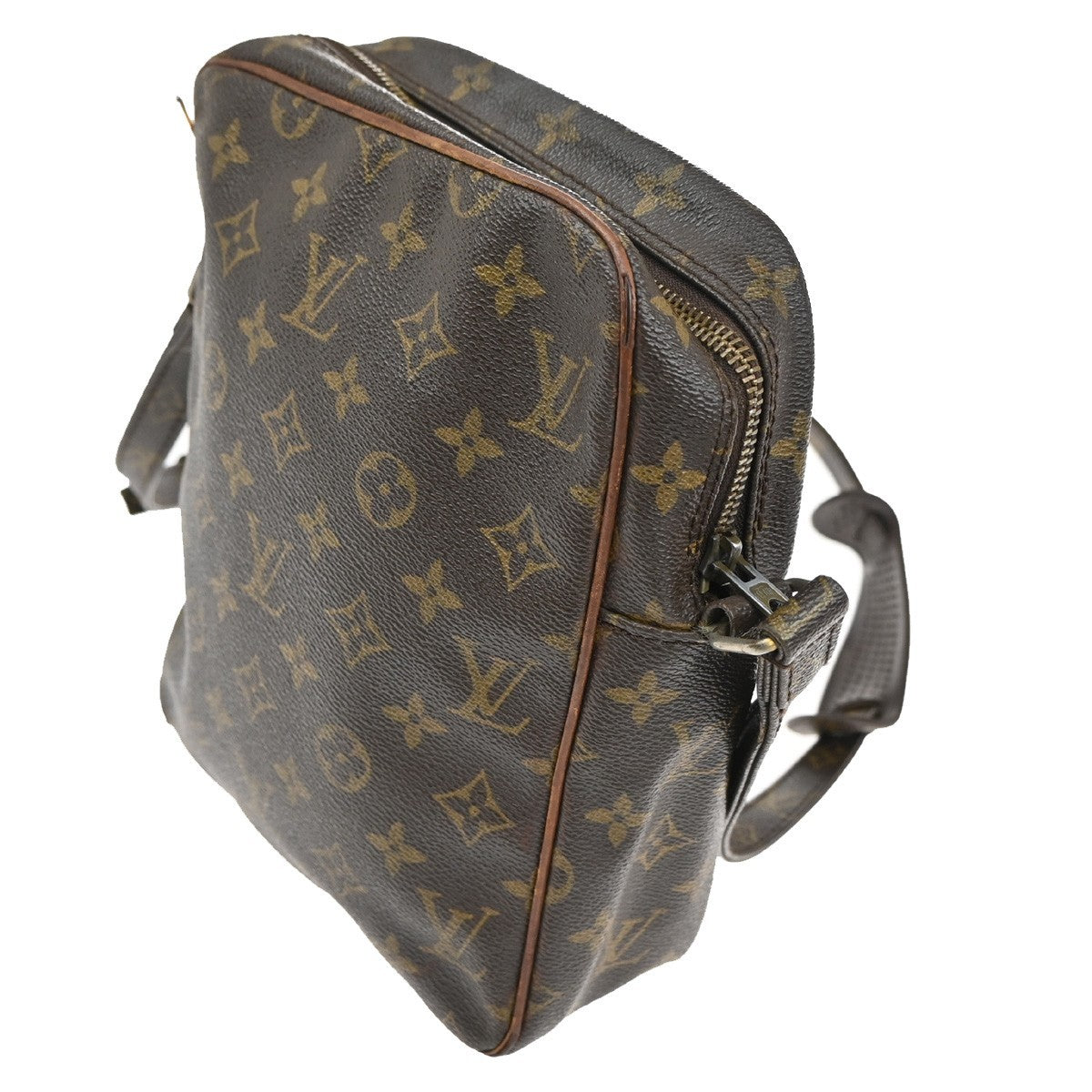 LOUIS VUITTON Petit Marceau Shoulder Bag Monogram Leather Brown M40264 62KB832