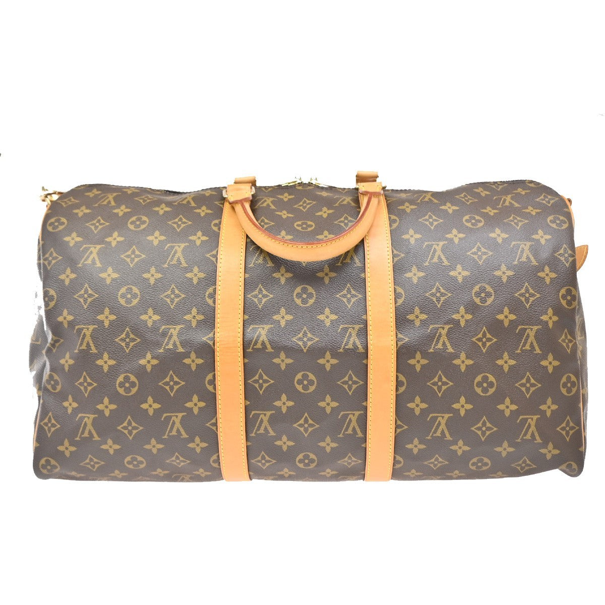 LOUIS VUITTON Keepall Bandouliere 50 2Way Hand Bag Monogram Brown M41416 21EF848