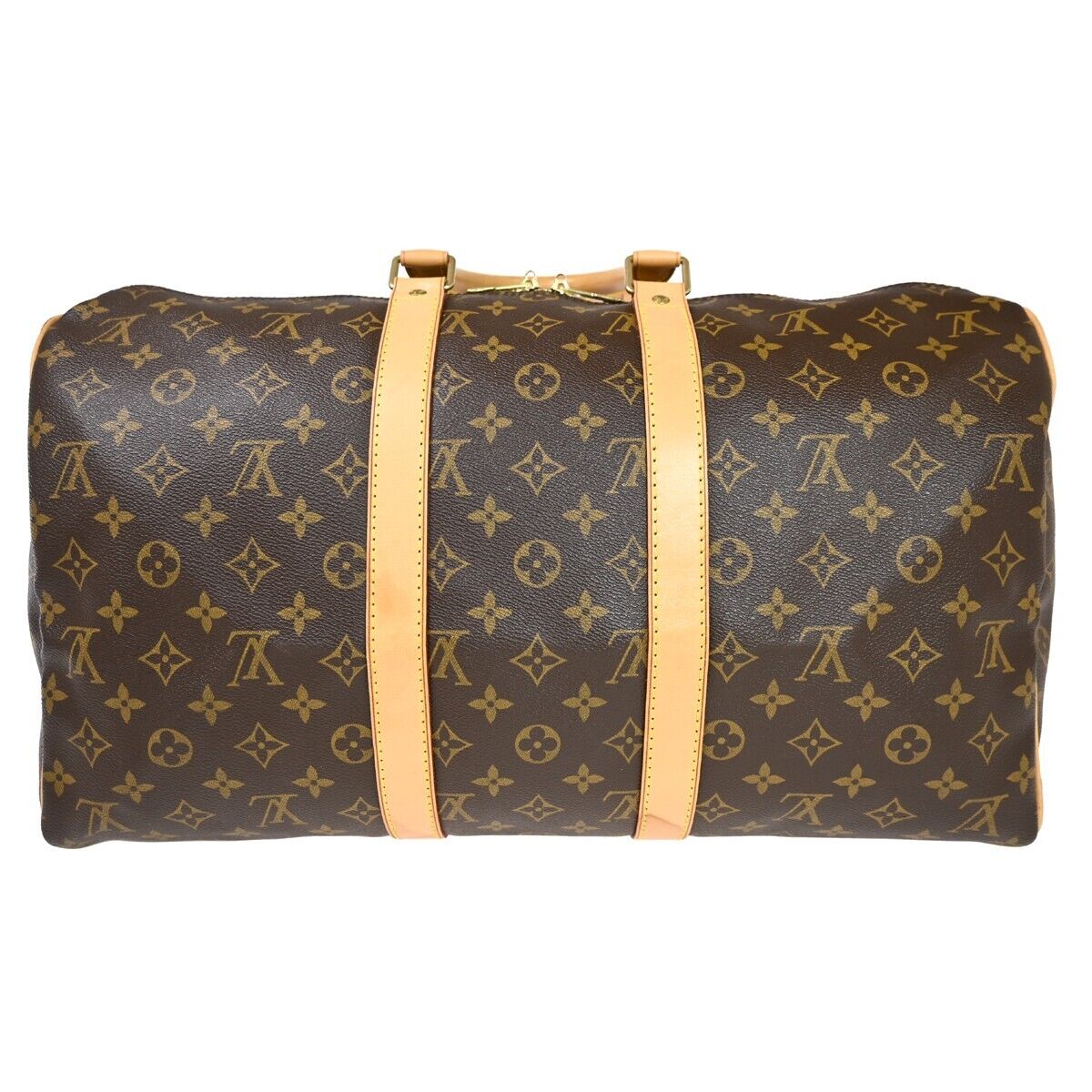 LOUIS VUITTON Keepall 45 Travel Hand Bag Monogram Leather Brown M41428 42HB394