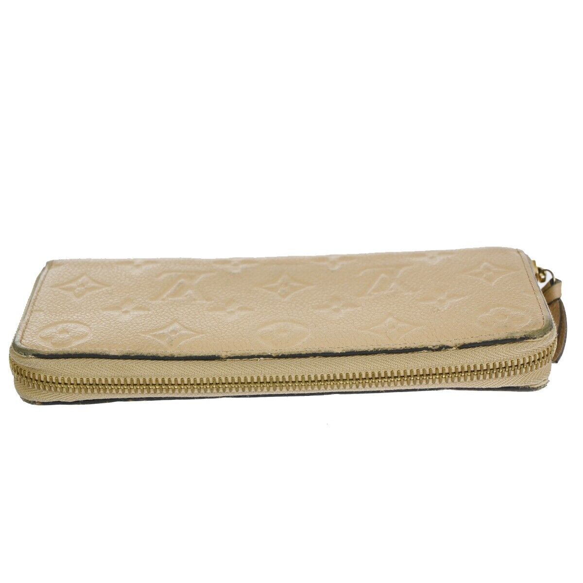 LOUIS VUITTON Clemence Long Bifold Wallet Monogram Empreinte BE M60173 64KA130