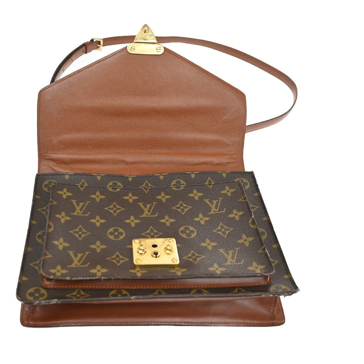 LOUIS VUITTON Monceau 28 2Way Hand Bag Monogram Leather BN France M51185 88CA327