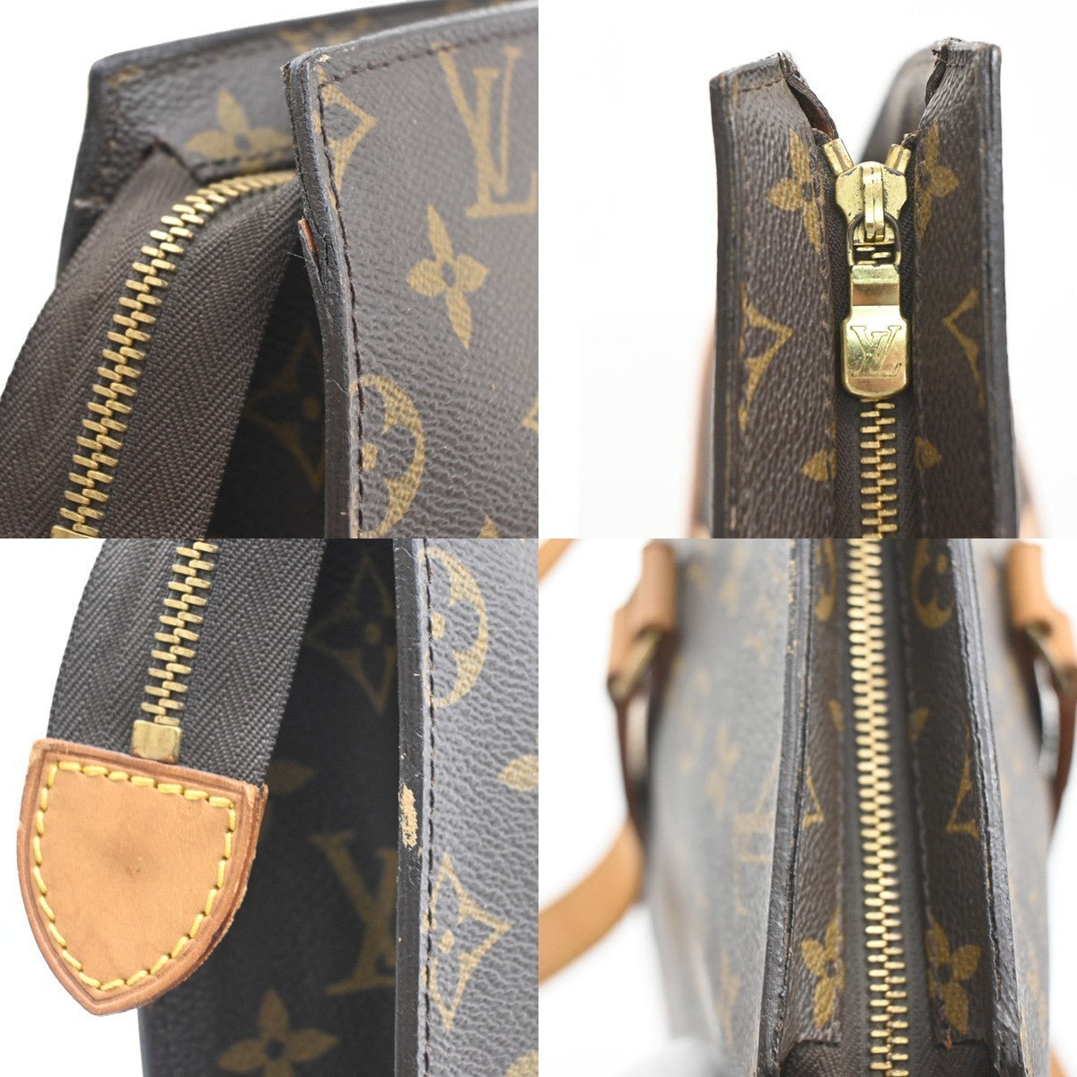 LOUIS VUITTON BABYLONE Shoulder Bag Monogram Leather Brown France M51102 72SA133
