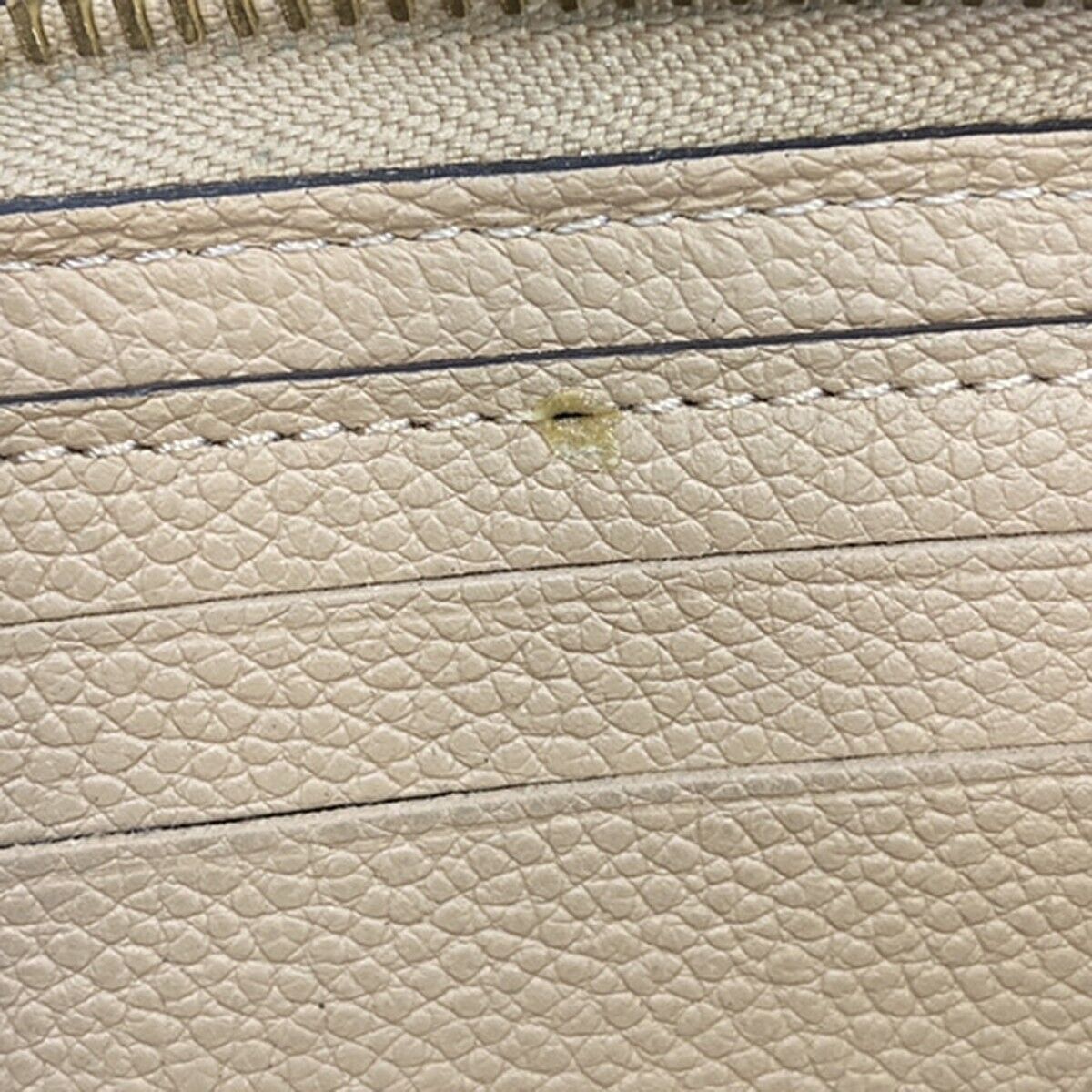 LOUIS VUITTON Clemence Long Bifold Wallet Monogram Empreinte BE M60173 64KA130