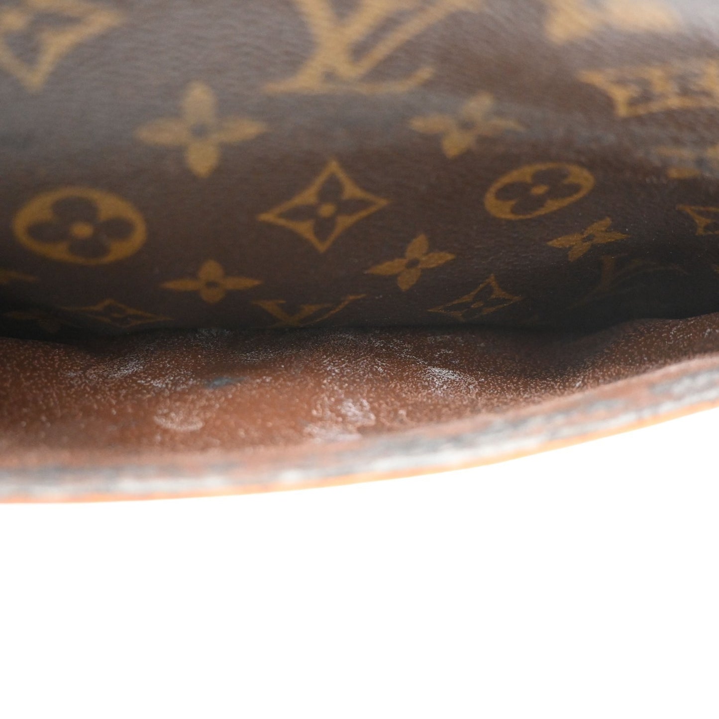 LOUIS VUITTON Compiegne 23 Clutch Hand Bag Monogram Leather Brown M51847 66KD143