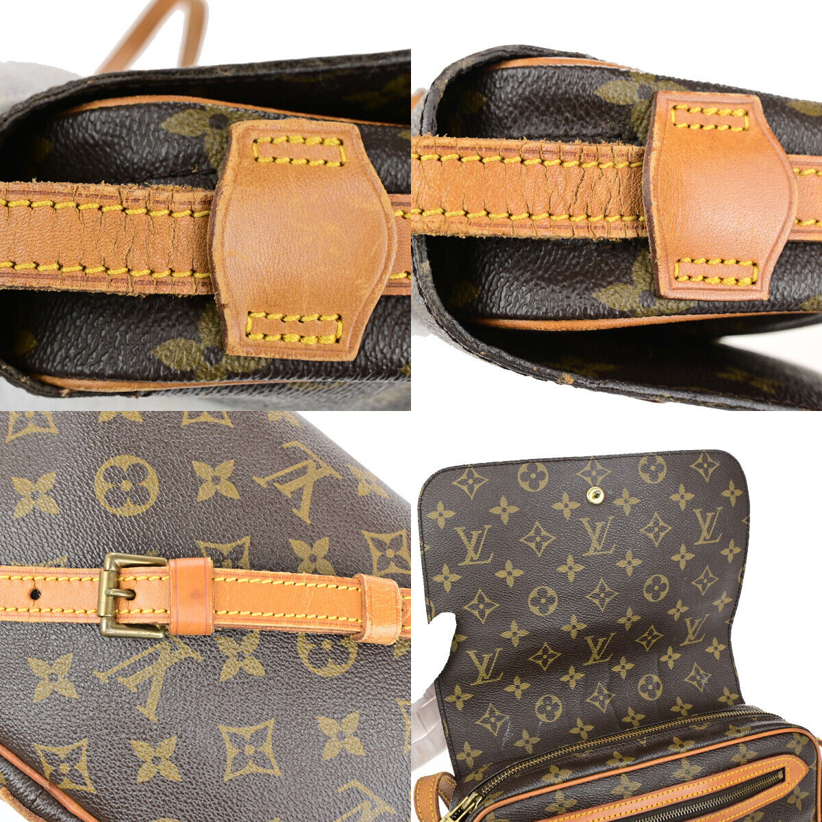 LOUIS VUITTONI Saint Germain 24 Shoulder Bag Monogram Leather BN M51210 35SJ486