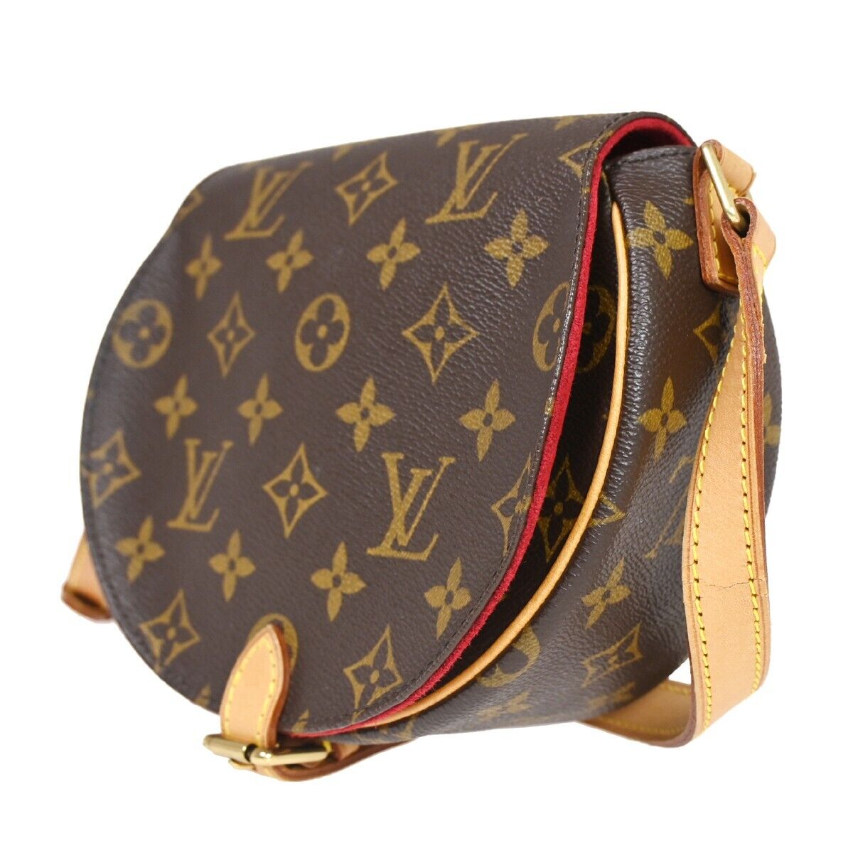 LOUIS VUITTON Tambourine Shoulder Bag Monogram Leather Brown M51179 638HB460
