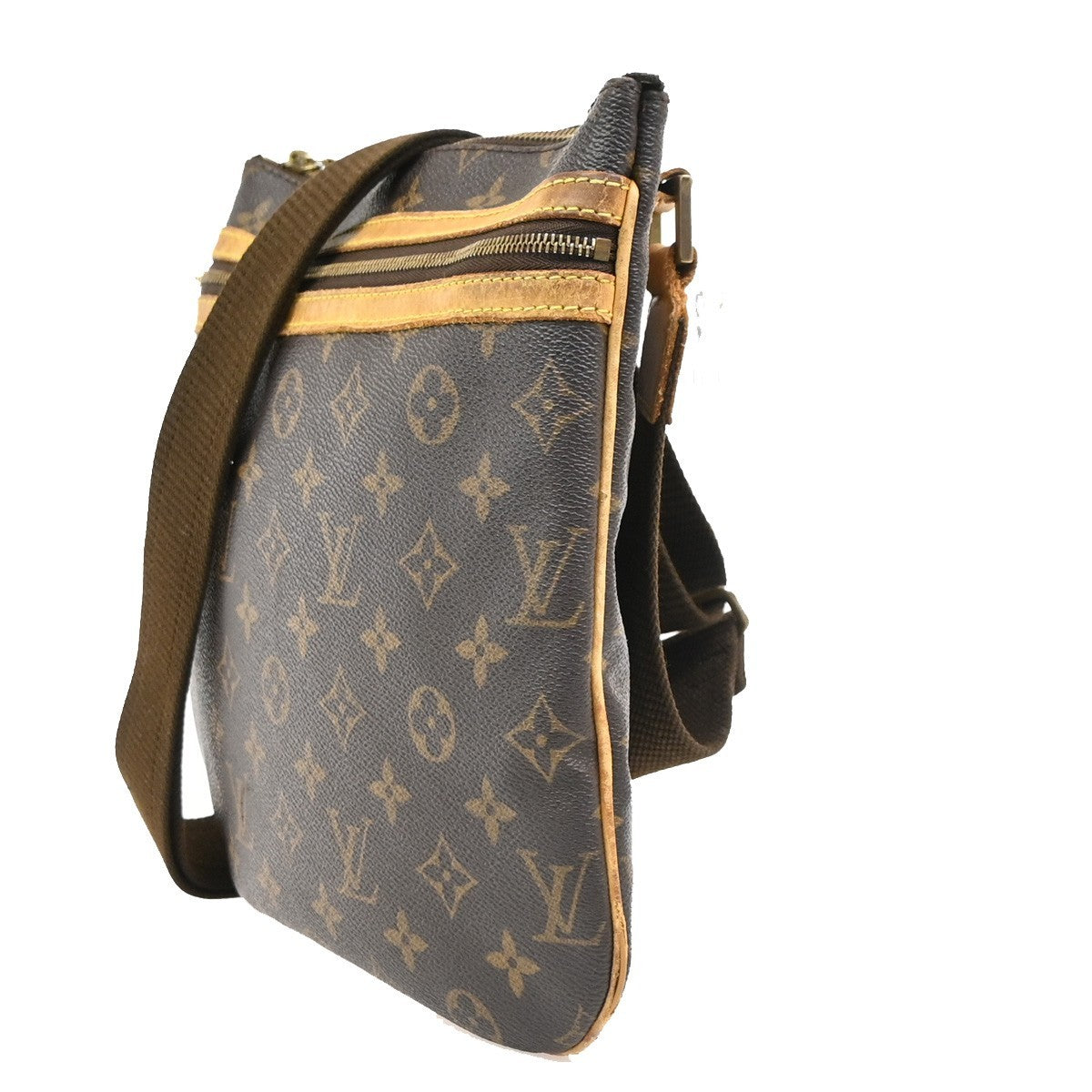LOUIS VUITTON Pochette Bosphore Shoulder Bag Monogram Leather BN M40044 65PA077