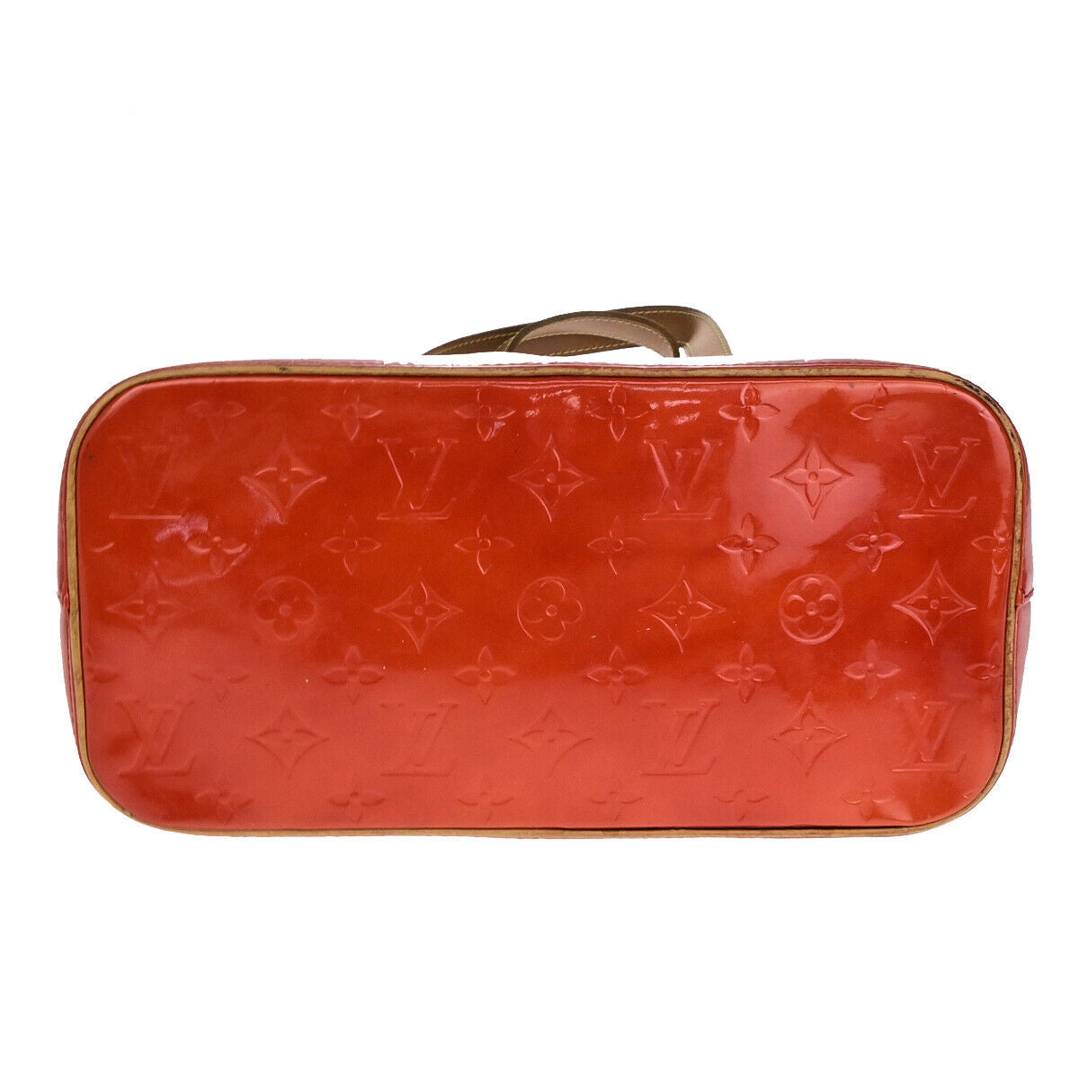 LOUIS VUITTON Houston Shoulder Bag Monogram Vernis Rouge M91092 60YF418