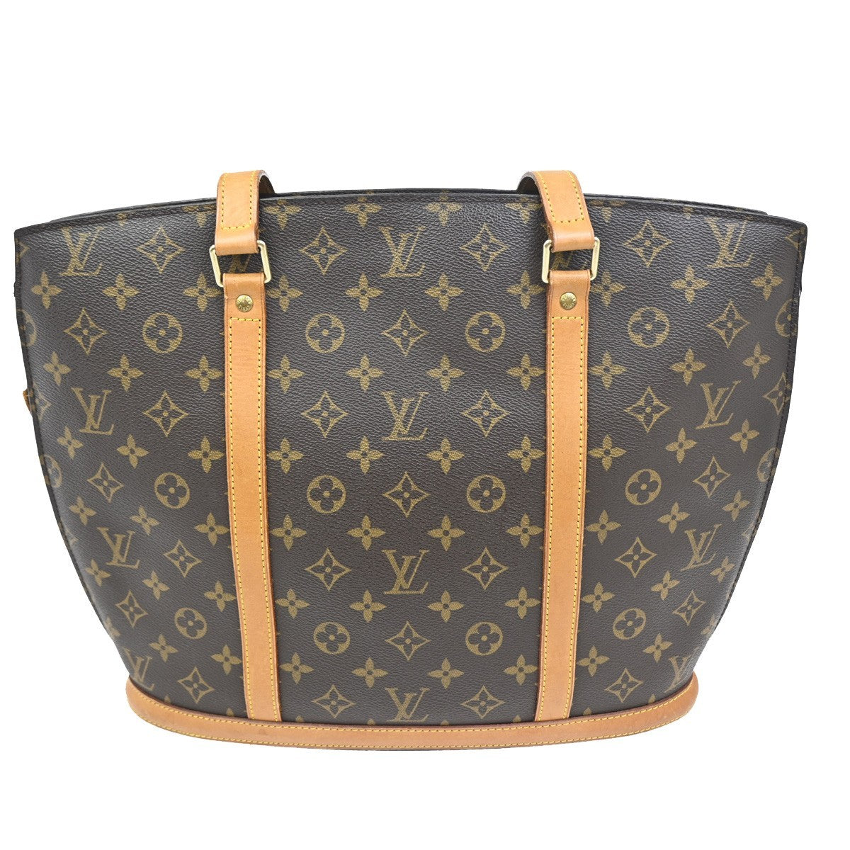 LOUIS VUITTON BABYLONE Shoulder Bag Monogram Leather Brown France M51102 18ZA196