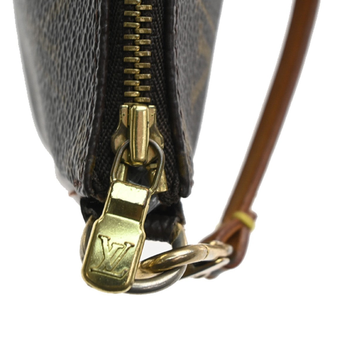 LOUIS VUITTON Pochette Accessoires Hand Bag Monogram Leather BN M51980 16MA237