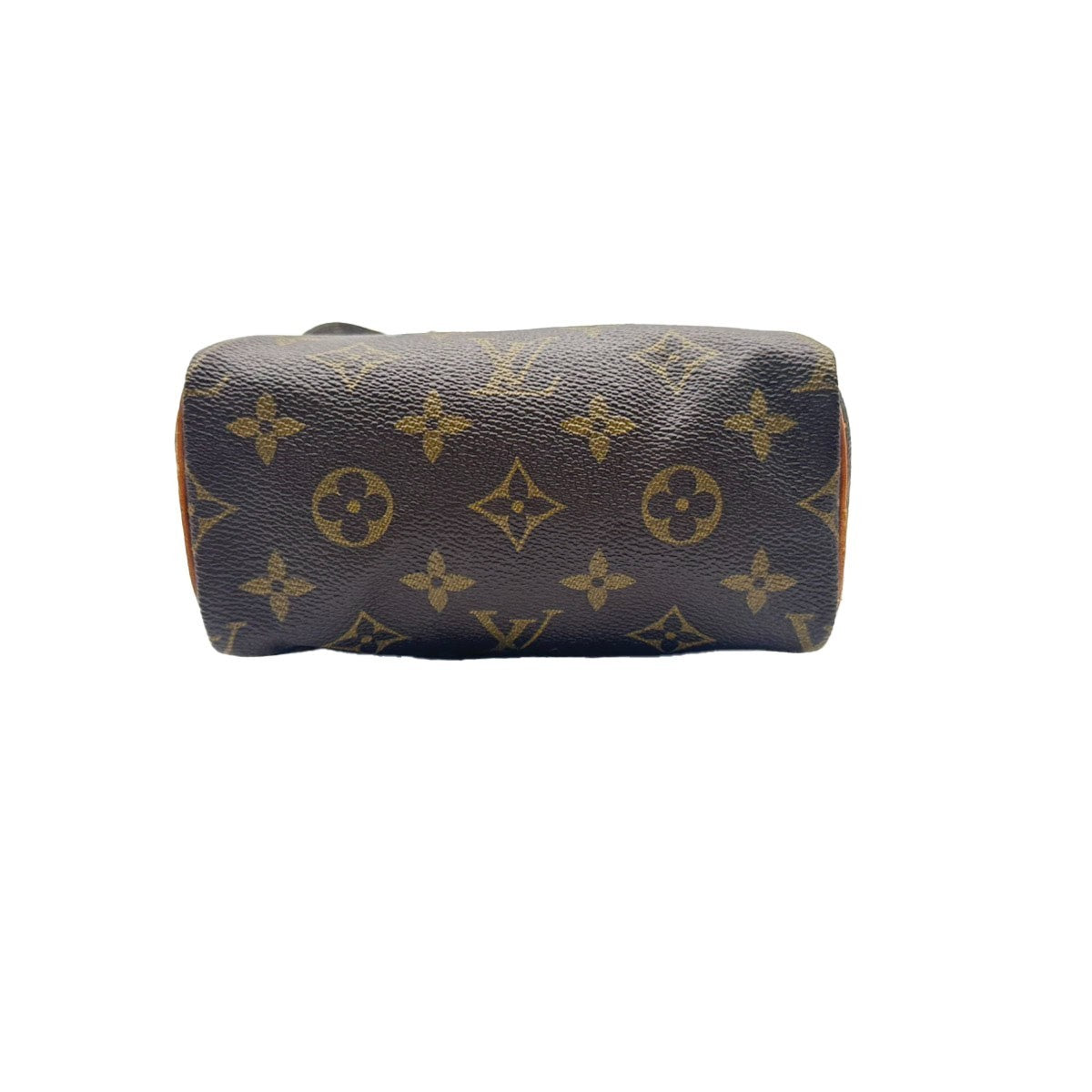 LOUIS VUITTON Mini Speedy 2Way Hand Bag Monogram Leather Brown M41534 98CA975