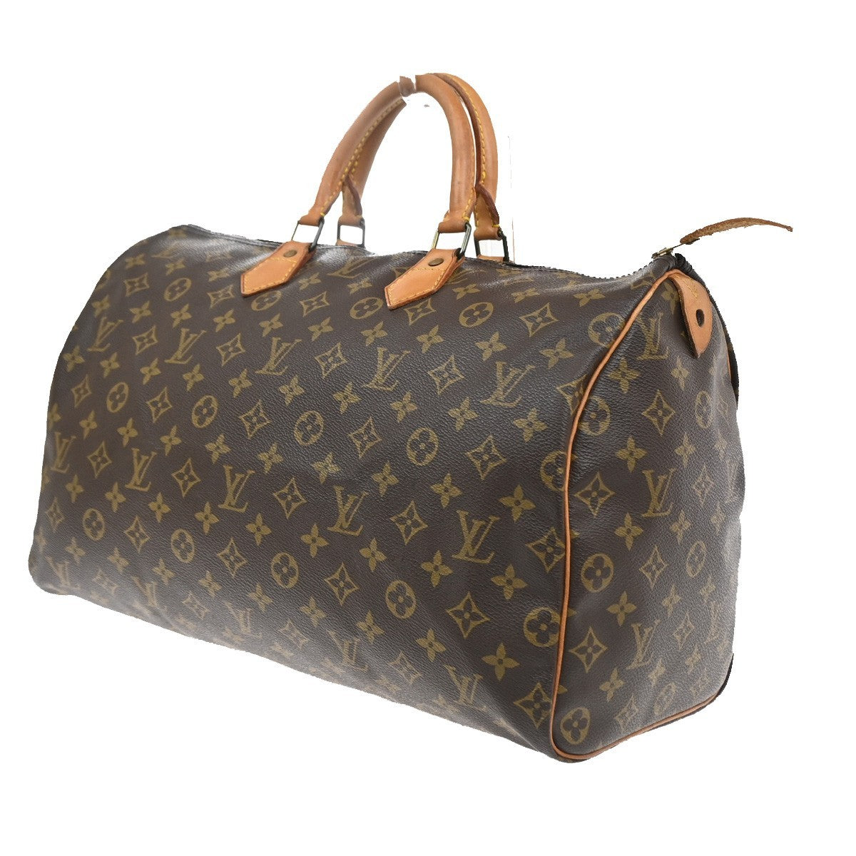 LOUIS VUITTON Speedy 40 Travel Hand Bag Monogram Leather Brown M41522 96SA132