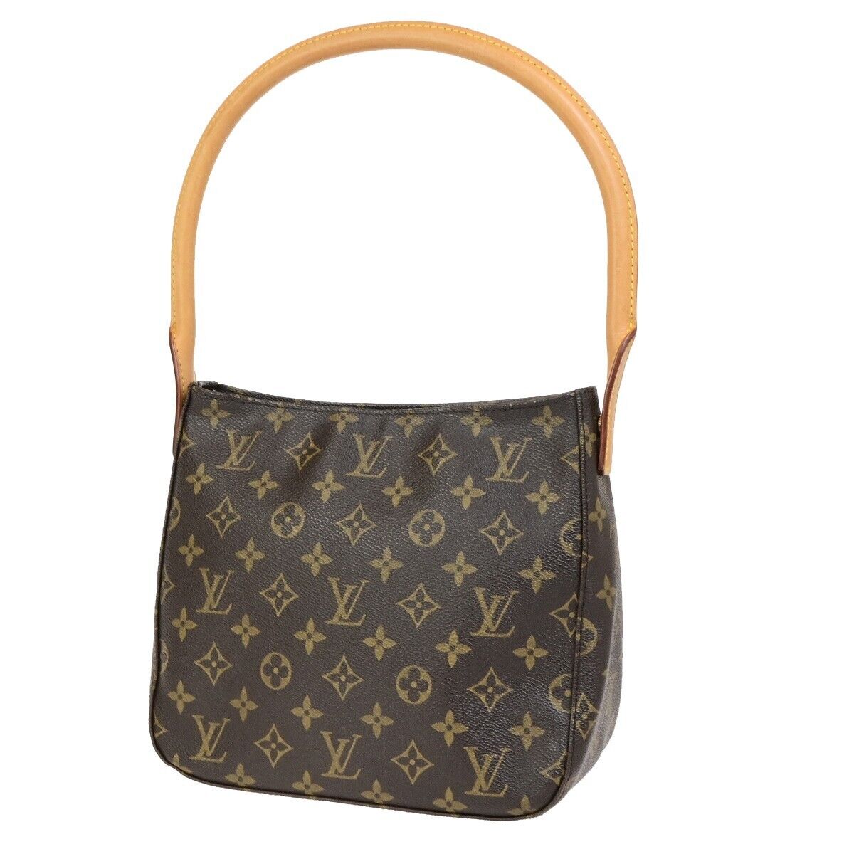 LOUIS VUITTON Looping MM Shoulder Bag Monogram Leather BN France M51146 23KA437