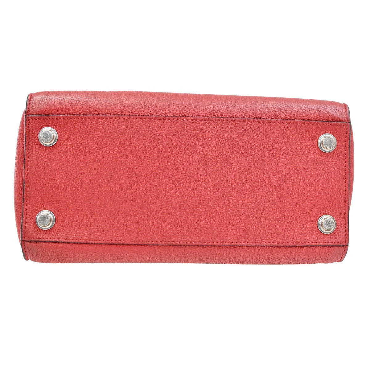 LOUIS VUITTON City Steamer PM 2Way Shoulder Hand Bag Calf Leather Red 55RQ066