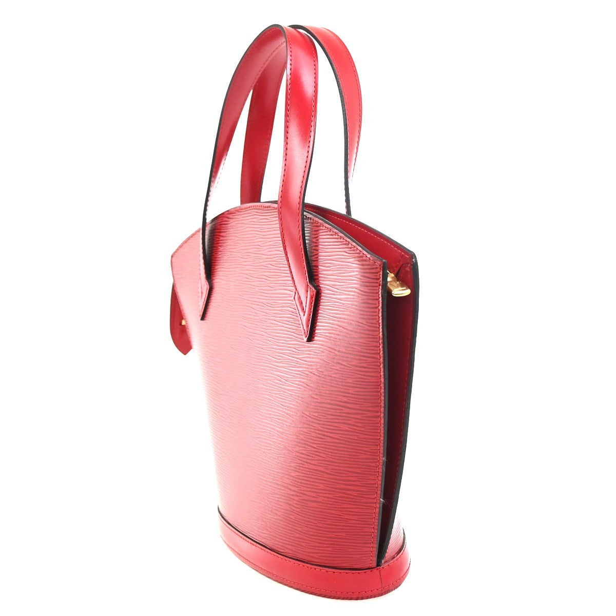LOUIS VUITTON Saint Jacques Shoulder Hand Bag Epi Leather Red M52277 74RL925