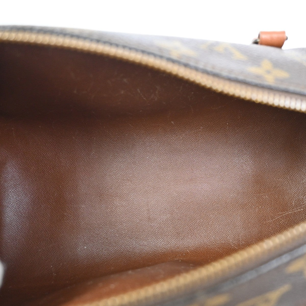 LOUIS VUITTON Logo PAPILLON 30 Hand Bag Monogram Leather Brown M51365 79ZA300